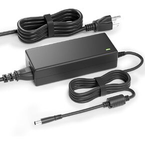 90w All in One Power Cord ac Adapter for HP All in One Computer 20" 22" 24" 27" 22-DD 24-CR 24-DP DF 27-CR 22-DD0224 24-CR0042 27-CR0082 Pavilion All in one Power Cord Desktop Computer Power Cord
