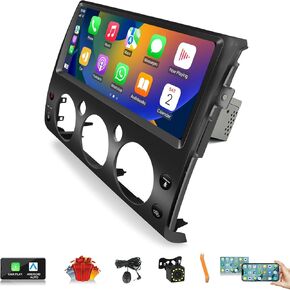 CUSP 12.3 Inch Android Car Stereo Radio GPS Navigation for Toyota FJ Cruiser 2006-2021 Multimedia Player Octa 4G+64G, Car Play HD IPS Screen 1920x720 Auto Head Unit Dash Install Kit Plug in and Play