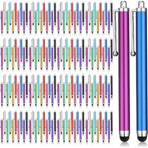 Xuhal 400 Pack Stylus Pens for Touch Screens, Stylus Pen Bulk, Capacitive Touch Screen Stylus Compatible for Android/Phone/Tablet/Android/and All Devices, 10 Colors