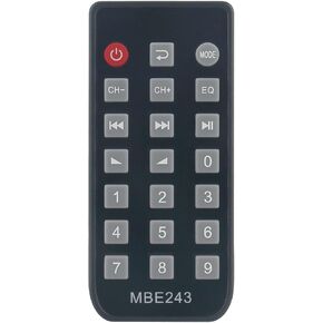 Replacement Remote Control fit for Pyle Wireless BT Streaming Home Audio Source Amplifier/Public Address Amplifier PDA65BU PDA6BU PDA7BU PTA66BT PTA44BT PMSA126BU PFA6000BU PPRE70BT