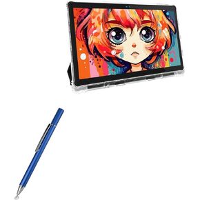 BoxWave Stylus Pen Compatible with Simbans PicassoTab X14 (14.1 in) - FineTouch Capacitive Stylus, Super Precise Stylus Pen - Lunar Blue