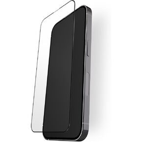 BodyGuardz Pure 3 Edge Glass Screen Protector Compatible with iPhone 15 Pro/iPhone 15, Durable Tempered Glass, Edge to Edge Coverage, Easy Installation, Case-Friendly