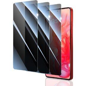 Privacy Screen Protector for Motorola Moto G Stylus 5G 2024, 3 Pack, Double Shatterproof Anti-Spy Tempered Glass Film, 9H Hardness