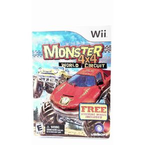 Monster 4X4: World Circuit (with wheel) - Nintendo Wii