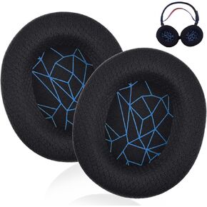 Arctis Nova Pro Wireless Earpads, Arctis 7 Ear Pads Replacement Arctis 9 Ear Cushions Compatible with SteelSeries Arctis 3 / Arctis 5 / Arctis 7 Arctis 9 / Arctis pro Wireless Gaming Headset (Blue)