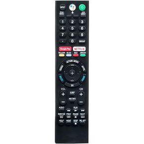 RMF-TX220U Voice Replacement Remote Control fit for Sony Bravia TV XBR-55A9F XBR-65A9F XBR-55A8F XBR-65A8F XBR-75Z9F XBR-65Z9F XBR-75X900F XBR-85X850F XBR-75X800G XBR-49X800G XBR-65X850F XBR-65X900F