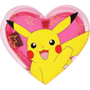 Pokemon Pikachu 10.5 Heart-Shaped Clear Pink Backpack