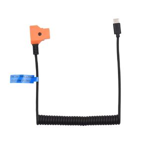 Andoer 15V PD3.0 USB Type-C Male to 15V D-Tap Male Connector Power Cable for V-Mount Battery
