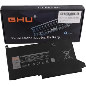 GHU DJ1J0 42Wh 11.4V Battery Compatible with Dell Latitude 12 7280 7290 E7280 E7290 13 7380 7390 E7380 E7490