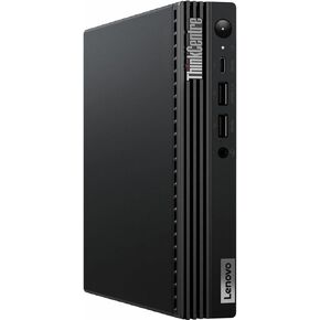 Lenovo ThinkCentre M80q Gen 4 Tiny Desktop Computer, Intel Core i5-13500T 1.6GHz, 16GB RAM, 512GB SSD, Windows 11 Pro, Black