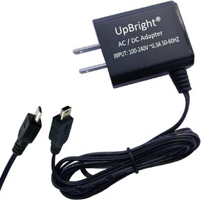 UpBright USB 5V AC/DC Adapter Compatible with C.Crane CC FBA SKWV Skywave SSB 2 SKWVR SSBR SKWV2 SSB2 AM FM Shortwave Weather & Airband Portable Travel Radio SKWVP CCRSP 5VDC 1A Power Supply Charger