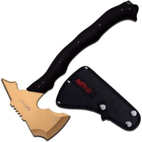 MTech MT-AXE13GD 14.5" Overall 3.75" Gold Blade Axe