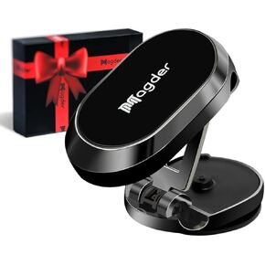 Magnetic Phone Holder for Car Dash with 6 Strong Magnets Highly Adjustable Magnetic Phone Holders for Your Car. Phone Mount for Car Magnetic Universally Compatible, Works with All Cell Phones