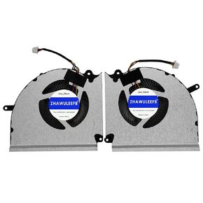 Replacement New Laptop CPU+GPU Cooling Fan for MSI GE78HX GP78HX MS-17S1 MS-17S2 PABD1A010SHR N507 PABD1A010SHL N508 DC12V 0.6A Fan