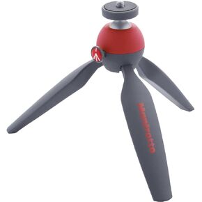 Manfrotto DSLR PIXI Mini Tripod, Red (MTPIXI-RD),Portable
