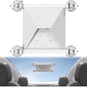 Starlink Mini Mount for Car,Starlink Mini Accessories,Starlink Mini Suction Cup Mount,linkoostar Powerful Suction Cups Mount for Sunroof/Front/Rear Window/Roof