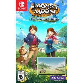 Harvest Moon: The Winds of Anthos For Nintendo Switch with BONUS Harvest Moon Post-it Sticky Note Pad