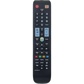PerFascin AA59-00614A Replace Remote Control fit for Samsung Smart TV UN60ES7500F UN60ES8000 UN46ES7500 UN55ES7500 UN60ES7500 UN60ES7500FXZA UN55ES8000 UN22F5000 UN32EH4000 UN58H5005AF UN55ES7500F