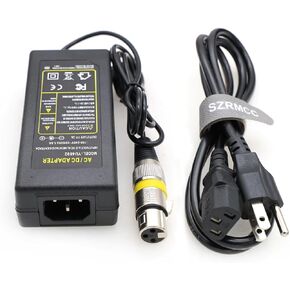 SZRMCC 3pin Female XLR DC Power Adapter Cable 48V2A for Aputure Amaran 100X/100X S/100D/100D S LED Video Light