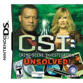 CSI: Unsolved - Nintendo DS