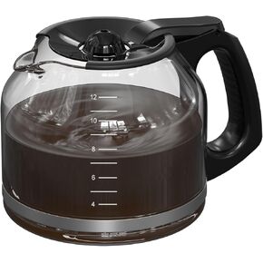 12-Cup Coffee Pot Replacement Compatible with Mr. Coffee Coffee Maker Model 6102, 6970, 6972, DW13, BVSB-TGX23, BVSB-TGX24, BVSBJWX, BVSBEHX, BVSBWD and BVSBSJX series