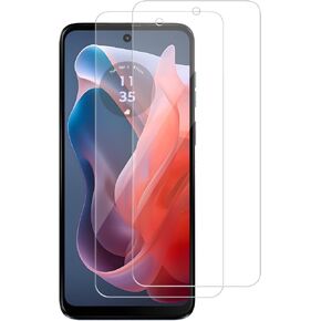 2 Pack for Motorola Moto G Play (2024) Screen Protector, Tempered-Glass, Micro-curved Edges, Case Friendly, Bubble Free, HD Clear, Easy Installation