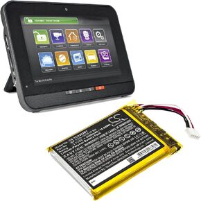 Replacement Battery for Xfinity Home Security Screen, Technicolor TCA203 TCA203COMG, P/N GSP055771 BP-TCA-12/2510 SN (4500mAh) Li-Polymer