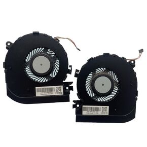 New DC5V Replacement CPU and GPU Cooling Fan for HP Spectre X360 15-BL Series 15-bl125nr 15-bl112dx 15-bl000xx TPN-Q179 914357-001 914358-001 0FJ380000H 0FJ39000H