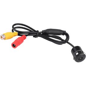 HD Backup Camera, 18.5mm HD Low Light Night Version Car Reverse Backup Rear View Camera Colorful Display NTSC PAL for Car, SUV, Truck, Van, RV Reverse Camera Systems