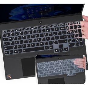 2PCS Keyboard Cover for 2023 2024 Lenovo Legion Pro 7 7i(Gen 8 9) 16", LOQ 15.6" 16"/Legion 5 5i 7 7i 15.6 16/Legion Pro 5 5i 16, Legion Pro 9i Gen 9 16", Legion 9 16IRX8 16IRX9, Legion Slim 7 7i 16