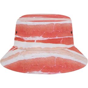 Macaroni and Cheese Food Bucket Hat for Women Men Unisex Cotton Wide Brim Sun Hat Outdoor Summer Travel Hiking Beach Cap