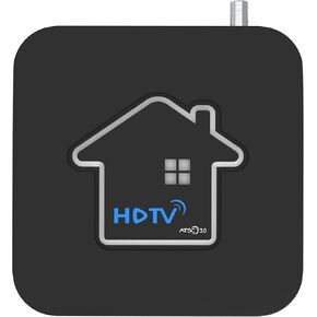 HDTV Converter X1, Next-Gen ATSC 3.0, 4K UHD Video Decoder, Dual Wi-Fi, Bluetooth 5.0, 2GB RAM + 32GB ROM, HDMI 2.1, Build-in Media Center, Supports DLNA