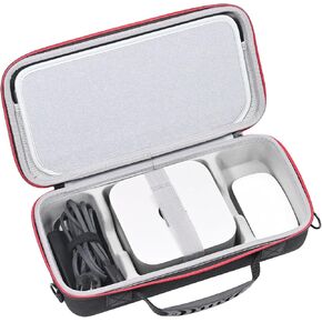 RLSOCO Hard Case for Apple 2024 Mac Mini M4/M4 Pro - Suitable for Set Accessories：Adapters,Magic Mouse and Magic Keyboard with Non-number and more (Case Only)