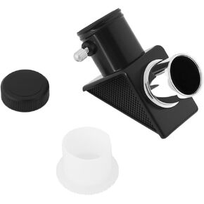 1Pc 90 Degree Telescope Diagonal Mirror 0.965" to 1.25" Diagonal Mirror with Dust Cover for Refractor Telescope Astronomical Telescope