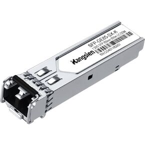 1.25G 850nm Multimode SFP LC Transceiver Fiber Module,1000Base-SX LC Gigabit Fiber Transceiver for Cisco GLC-SX-MMD/SX-MM/SFP-GE-S,Fortinet,Ubiquiti UniFi, Mikrotik, Fortinet, TP-Link, Netgear (1Pack)