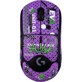 Mouse Grip Tape Full Coverage for Logitech GPW/Viper Self-Adhesive PreCut Sweat-Resistant Professional Mice Upgrade Kit (Mecha001_Lizard, for G PRO Wireless)