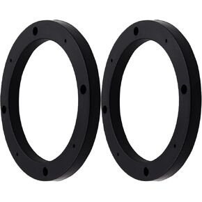 2 Pcs 5-inch Universal Fit ABS Car Stereo Speaker Spacers, 0.5" Depth