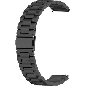 Metal Watch Band Compatible with Huawei Watch 4 Pro/GT Runner/GT4 46mm/GT3 46mm/GT2 46mm Wrist Strap 22mm Stainless Steel Metal Replacement Strap for Huawei Watch 3/Watch 3 Pro / GT2 Pro/GT3 Pro
