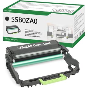 55B0ZA0 Black Imaging Unit Compatible 55B0ZA0 Drum Unit Replacement for Lexmark MS331 MS331dn MS431dn MX331adn MX431adn B3340dw B3442dw MB3442adw XM1342 M1342 MB3442i Printer(1-Pack)