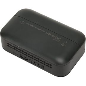 Zopsc Mobile Hotspot, Portable 4G LTE Unlocked Router with SIM Card Slot for Phone PC Tablet Laptop, Up to 10 Users, for Travel, 10000mAh, Black.