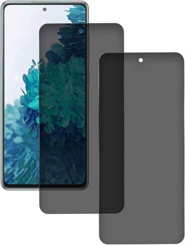 2 حزمة شاشة شاشة الخصوصية لـ Samsung Galaxy S20 Fe ، فيلم زجاجي مضاد للتجسس ، صلابة 9H ، حماية حافة الترقية ، التثبيت السهل ، خالية من الفقاعات ، ودية للحالة in Kuwait