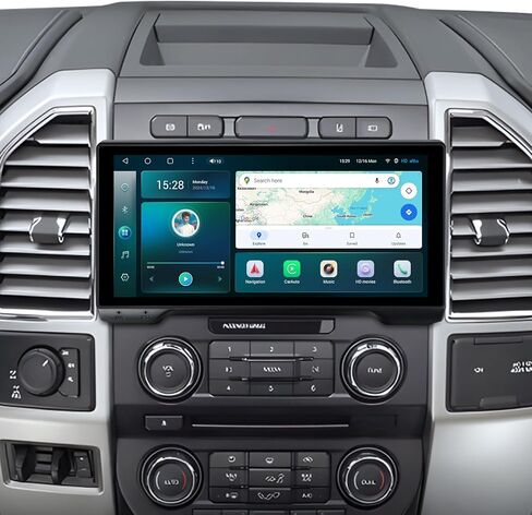 Car Radio for Ford F150 2015-2021,F250/F350/F450 Car Stereo Update,10.33" Touchscreen Qualcomm 8 Core with Wireless CarPlay Android Auto,Off-Road Gyroscope,DTS,DSP,4G LTE,5G WiFi SWC in Saudi Arabia