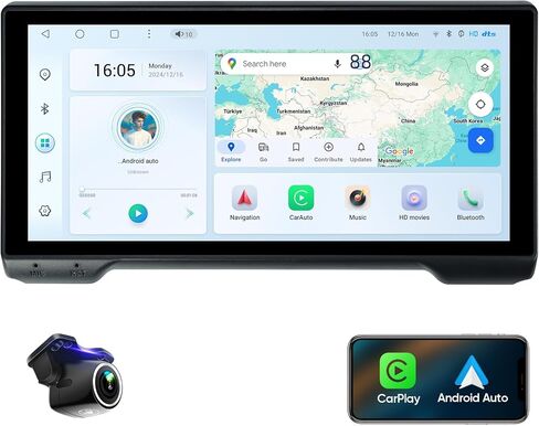 Car Radio for Ford F150 2015-2021,F250/F350/F450 Car Stereo Update,10.33" Touchscreen Qualcomm 8 Core with Wireless CarPlay Android Auto,Off-Road Gyroscope,DTS,DSP,4G LTE,5G WiFi SWC in Saudi Arabia