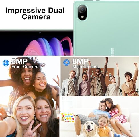 Doogee 10 بوصة الكمبيوتر اللوحي ، Android Tablet U10 مع ذاكرة RAM 9GB 128GB ROM ، WIFI 6 Android 13 جهاز كمبيوتر لوحي مع 5060mAh ، الكاميرا المزدوجة ، Widevine L1 ، Tüv Eye Protection ، BT5.0 ، 2 سنوات ضمان - 2024 in Kuwait