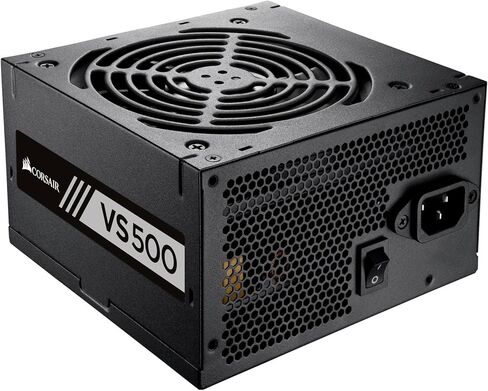 Corsair VS Series ، VS500 ، 500 واط ، 80+ مصمم طاقة أبيض معتمد in Kuwait