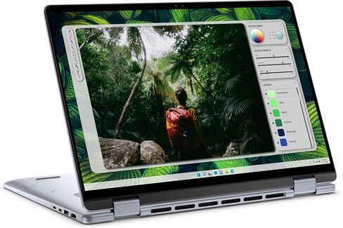 Dell Inspiron 16 2-in-1 Labtop 16.0 "شاشة تعمل باللمس Wuxga (Intel Ultra 5 125U ، 16GB LPDDR5X ، 512GB M.2 PCIE SSD ، Backlit KB ، Phunsprint ، 2 Thunderbolt 4 ، Wifi 6E ، Webcam ، Win 11 Pro) in Kuwait