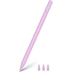 Pencil for Apple iPad 10th Generation, 15Mins Fast Charge for Apple Pencil, Tilt Sensitivity & Palm Rejection for iPad Pencil, Drawing Stylus Pen for iPad 2018-2024, Good to Note-Taking Work Study