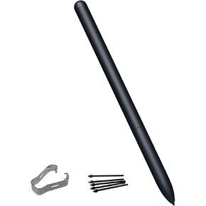 Galaxy Book4 360 / Book4 Pro 360 S Pen Replacement, S Pen Without Bluetooth, Stylus Pen + 5 Tips (Silver)