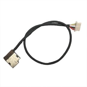 Replacement for for HP 15-dw 15-dw0082cl 15-dw0083wm 15-dw0085nr 15-dw0086nr 250 G8 255 G8 DC Power Jack Cable Cahrging Port TPN-Q208 TPN-Q210 799750-S23（26.3CM）