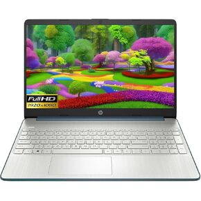 HP 15 Slim Laptop in Ocean Blue Intel 10-core i5-1235u up to 4.2GHz 8GB RAM 256GB SSD 15.6in FHD LCD WiFi HDMI Win 11 (15-DY58 - Renewed)